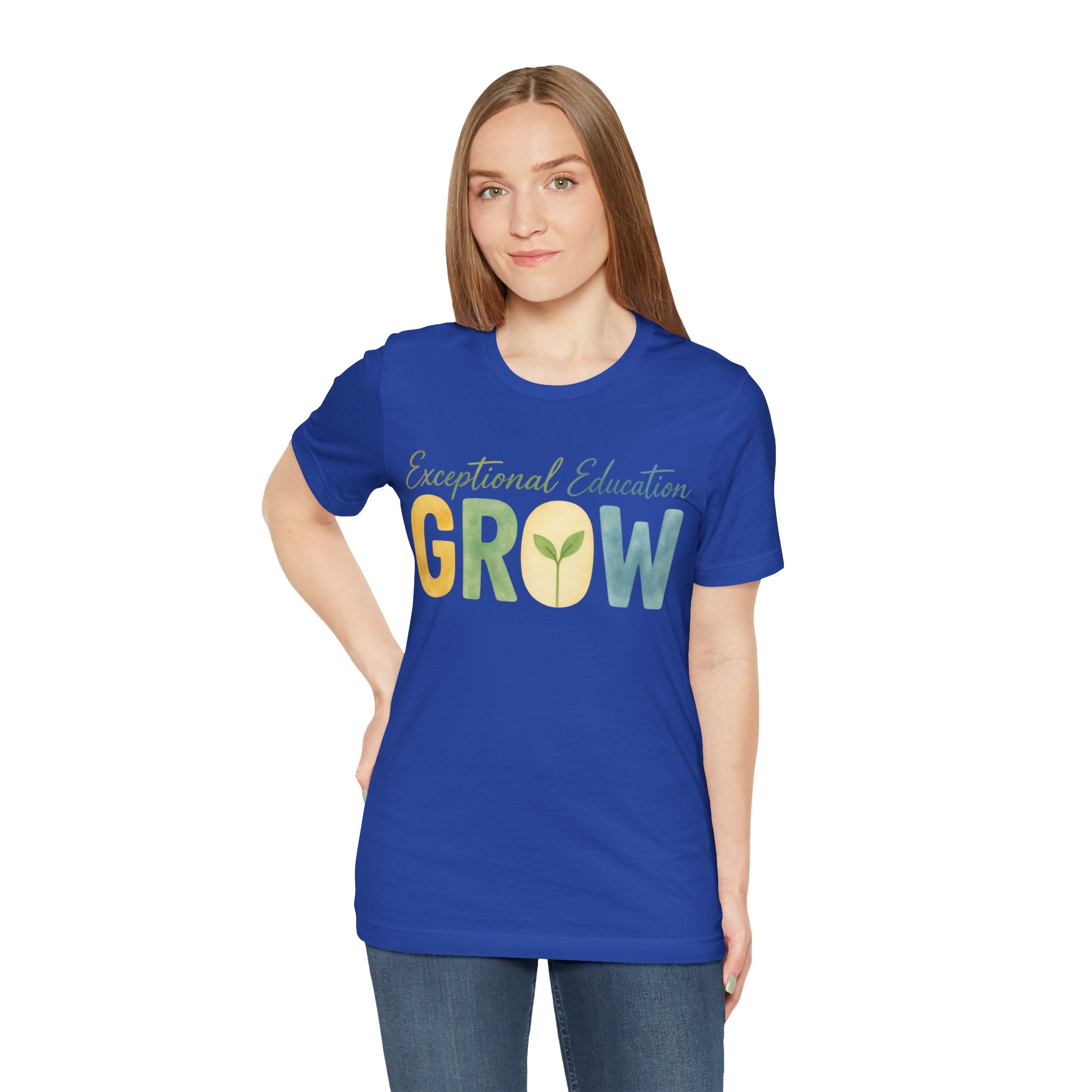 Exceptional Education Teacher Shirt GROW Special Education T Shirt SPED Teacher Gift Inclusive Classroom Autism Teacher Tee