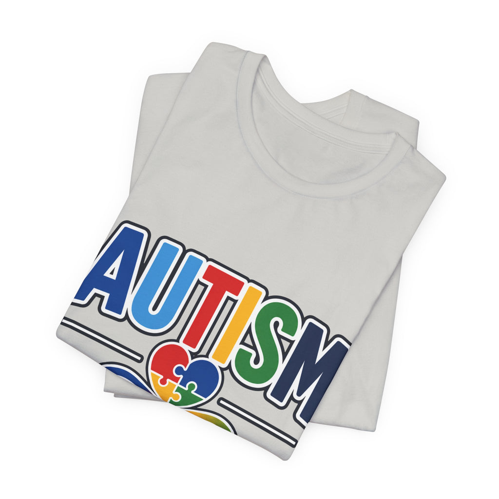 Autism Mom Shirt | Rainbow Puzzle Heart Infinity T-Shirt | Proud Autism Mom Tee | Autism Awareness & Acceptance Gift for Mothers