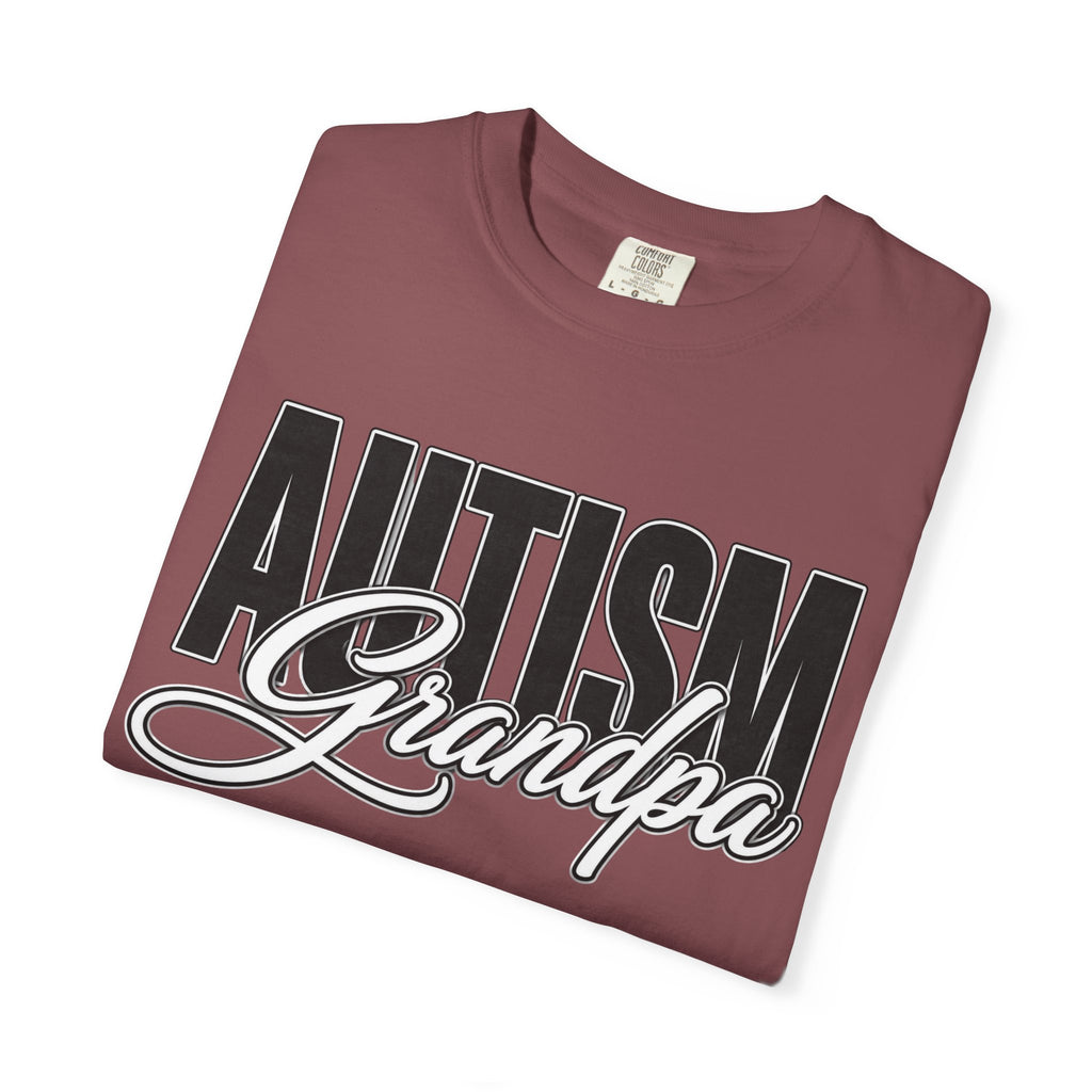 Autism Grandpa Shirt Proud Autism Grandpa T Shirt Autism Awareness Autism Acceptance Gift Puzzle Heart Special Needs Grandpa Tee