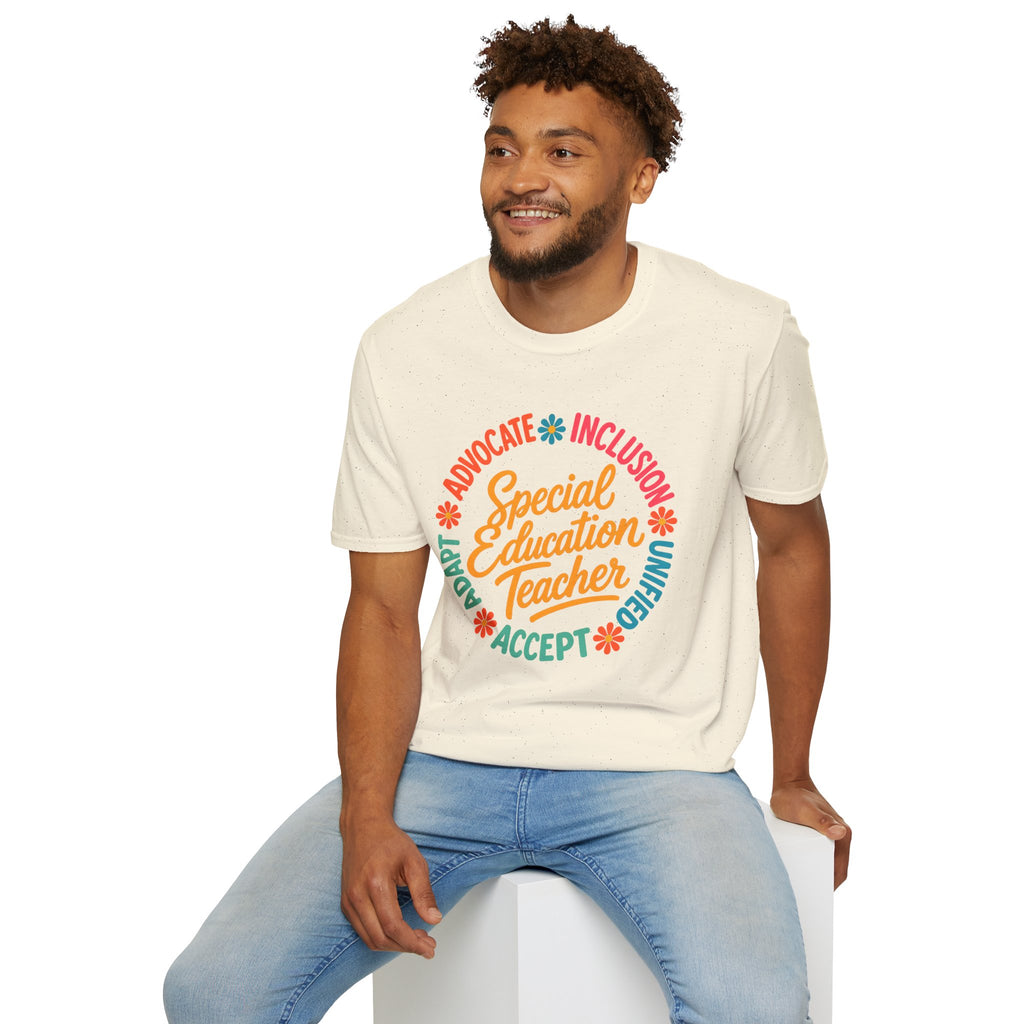 Special Education Teacher Shirt Advocate Inclusion Acceptance T Shirt  Teacher Gift Autism Awareness Inclusive Classroom Tee