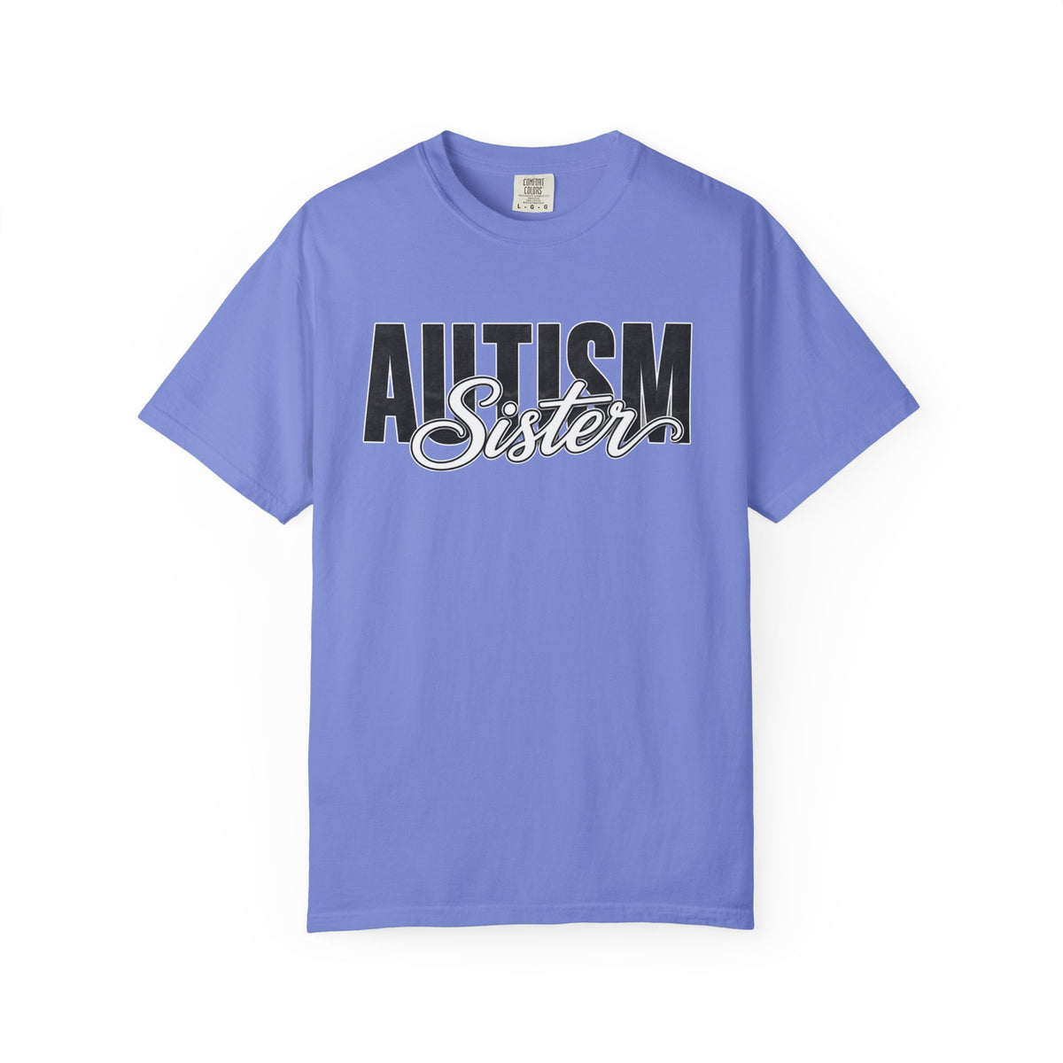 Autism Sister Shirt Proud Autism Sister T Shirt Autism Awareness Autism Acceptance Gift Puzzle Heart Special Needs Sibling Tee