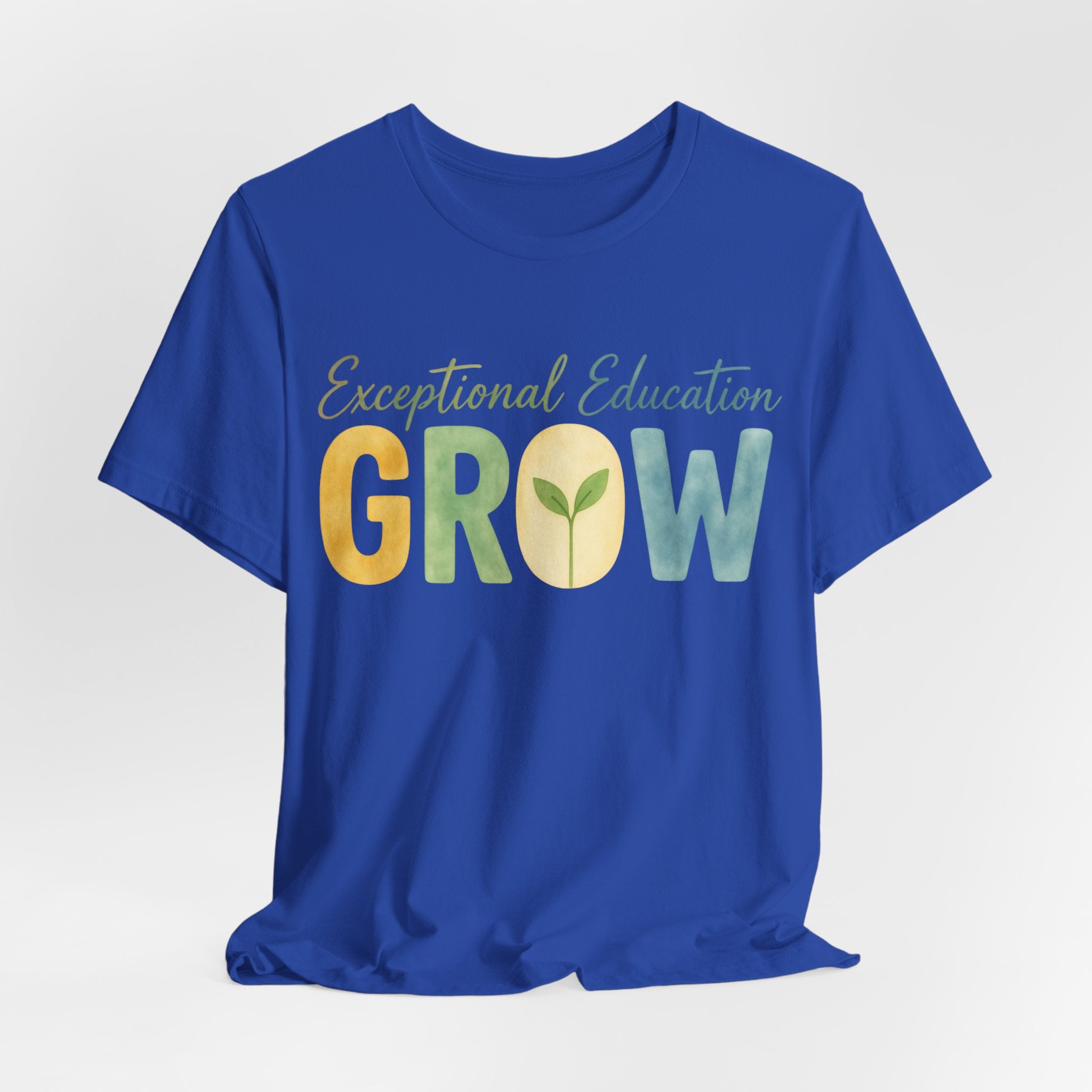 Exceptional Education Teacher Shirt GROW Special Education T Shirt SPED Teacher Gift Inclusive Classroom Autism Teacher Tee
