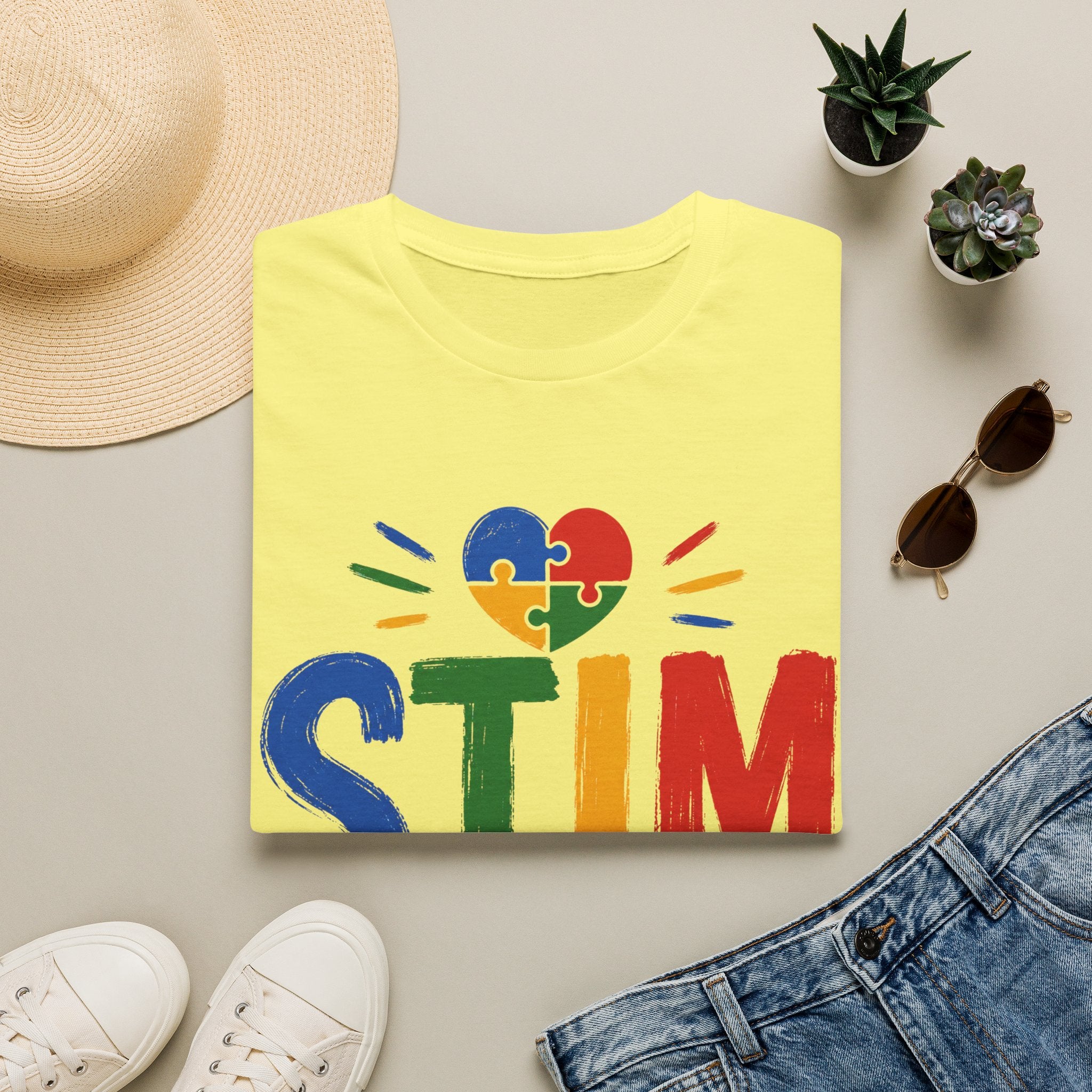 Autism Sensory Shirt | STIM Puzzle Heart Autism Awareness Shirt, Sensory Regulation Support Gift