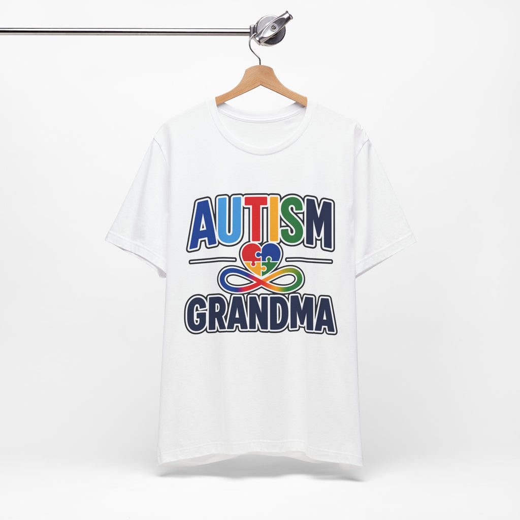 Autism Grandma Shirt | Puzzle Heart Infinity T-Shirt | Proud Autism Grandma Tee | Autism Awareness & Acceptance Gift
