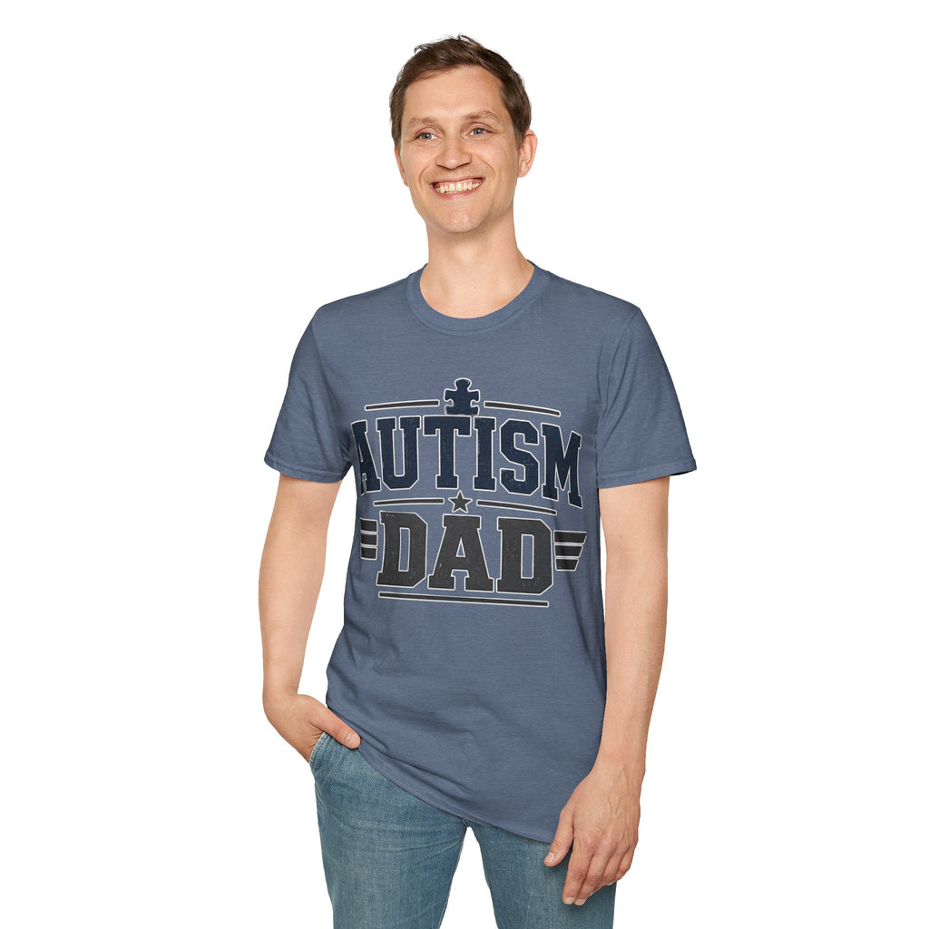 Autism Dad T-Shirt — Proud Autism Awareness Tee for Fathers