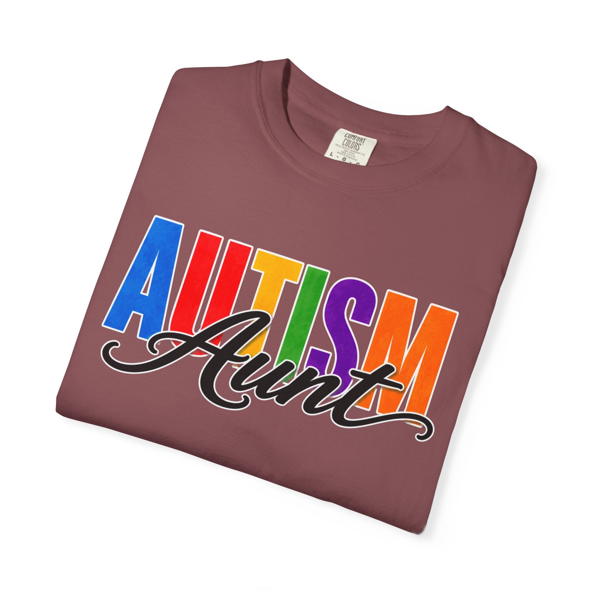 Autism Aunt Shirt Proud Autism Aunt T Shirt Autism Awareness Autism Acceptance Gift Puzzle Heart Special Needs Family Tee