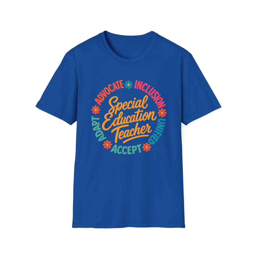 Special Education Teacher Shirt Advocate Inclusion Acceptance T Shirt  Teacher Gift Autism Awareness Inclusive Classroom Tee