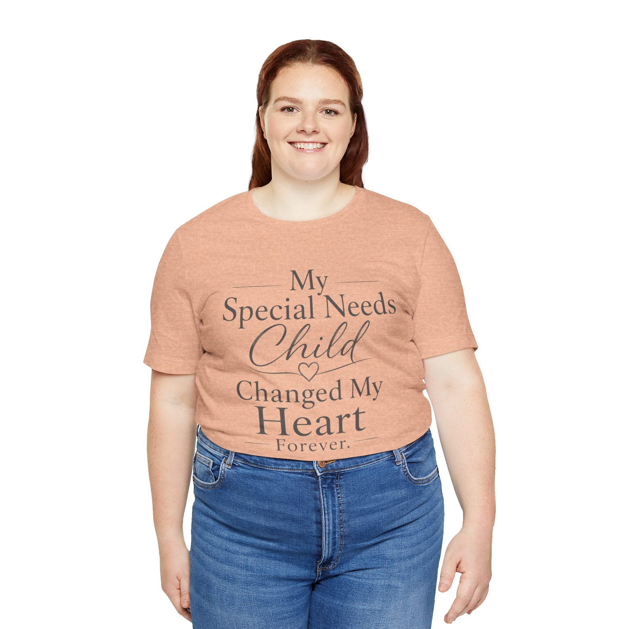 My Special Needs Child Changed My Heart Forever T-Shirt | Special Needs Parent Tee