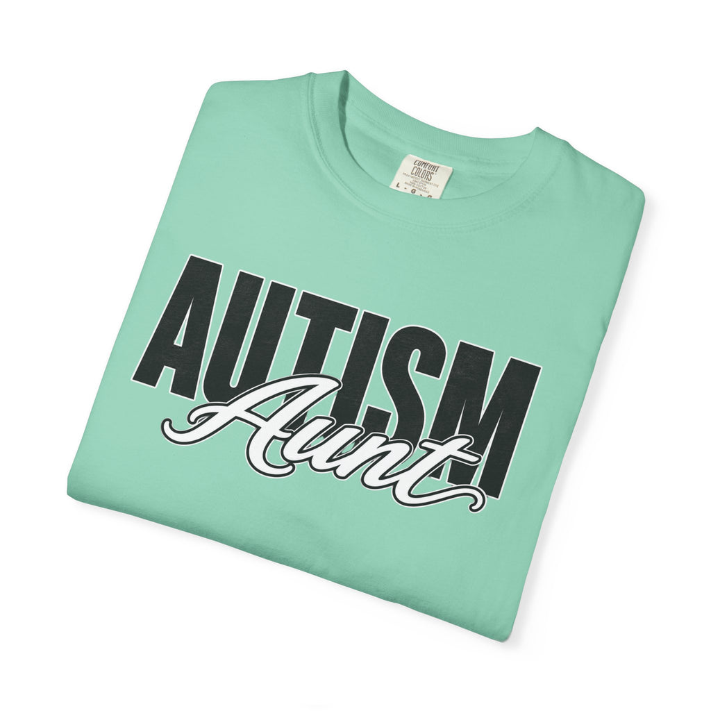 Autism Aunt Shirt Proud Autism Aunt T Shirt Autism Awareness Autism Acceptance Gift Puzzle Heart Special Needs Family Tee