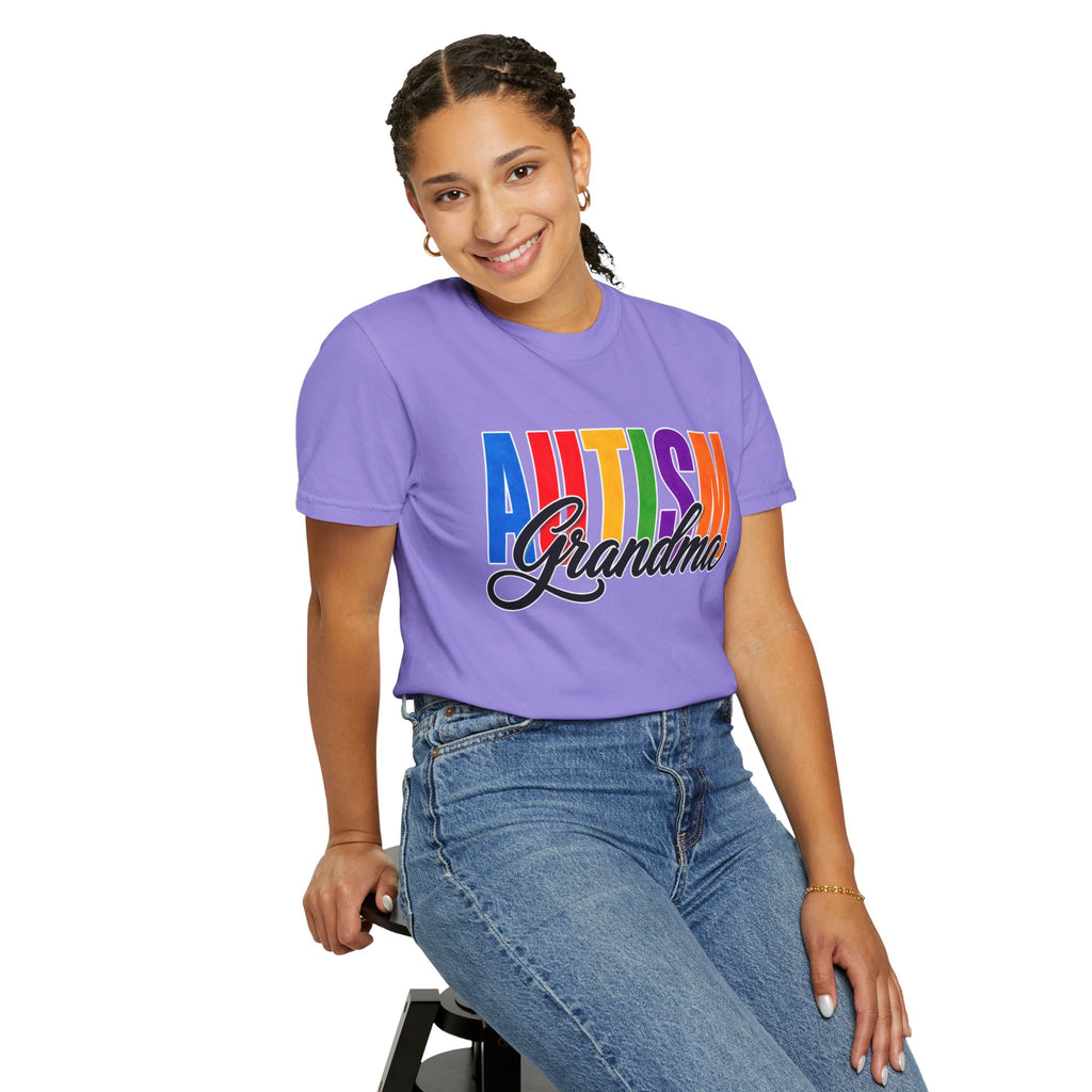 Autism Grandma Shirt Proud Autism Grandma T Shirt Autism Awareness Autism Acceptance Gift Puzzle Heart Special Needs Grandma Tee