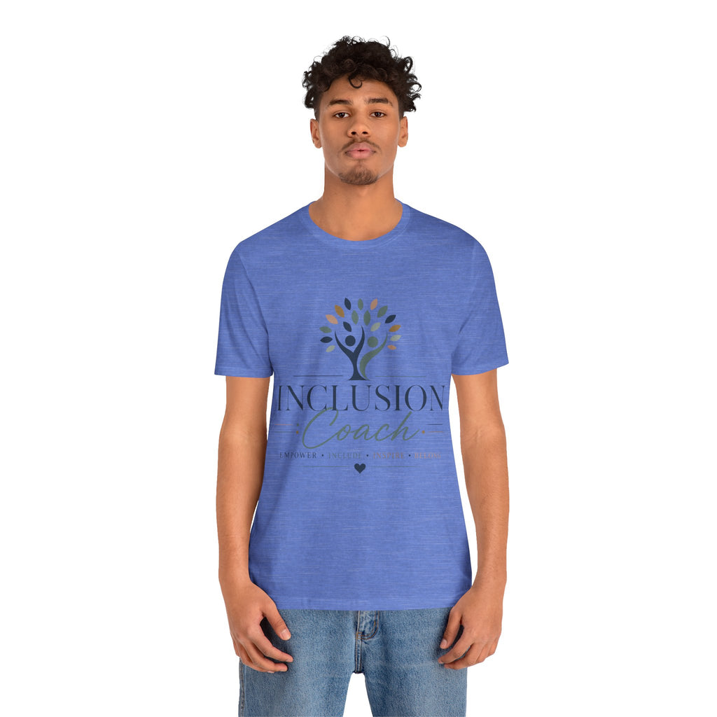 Inclusion Coach T-Shirt | Tree Logo, Empower Inclusivity, Diversity