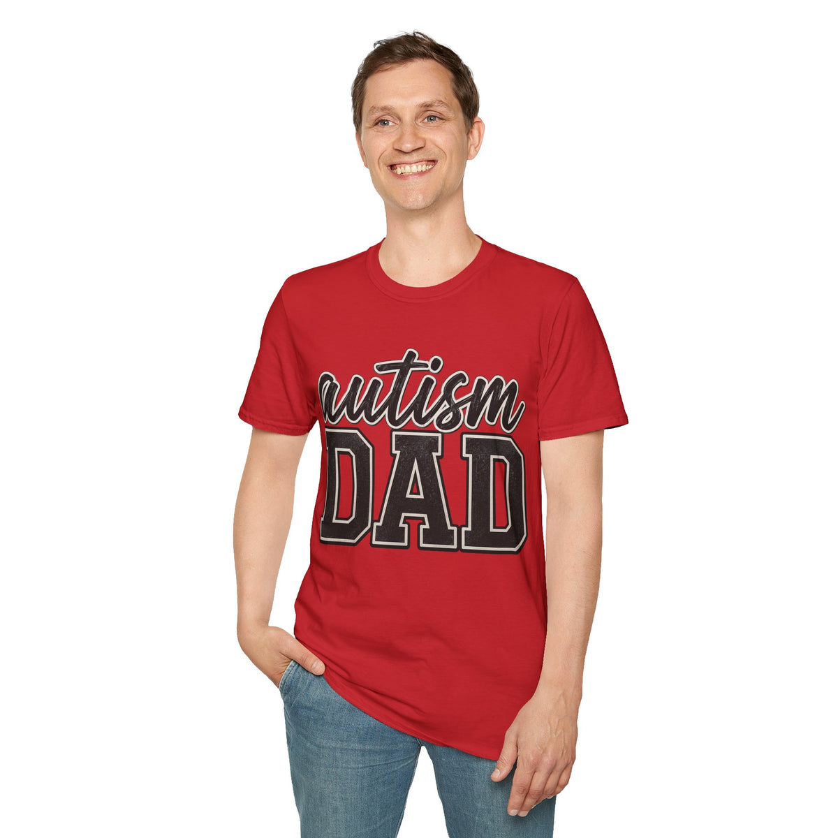Autism Dad T-Shirt | Awareness Script and Special Needs