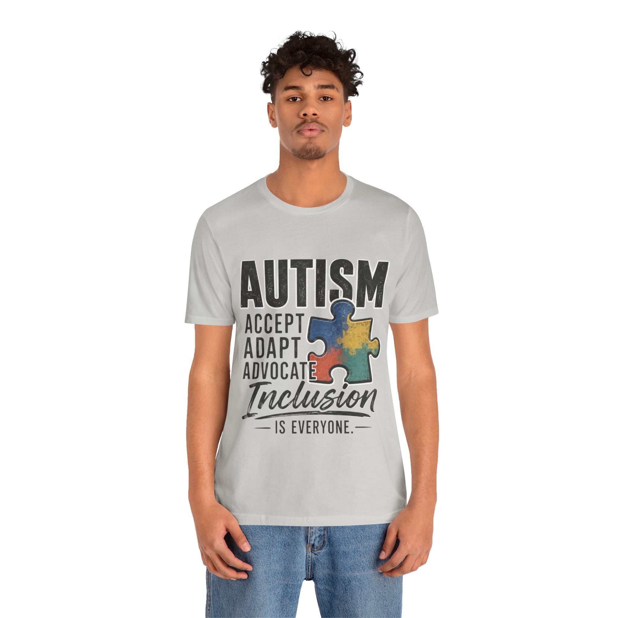 Autism Acceptance Shirt Inclusion Advocate T Shirt Puzzle Piece Tee Neurodiversity Awareness Special Needs Support Unisex Gift
