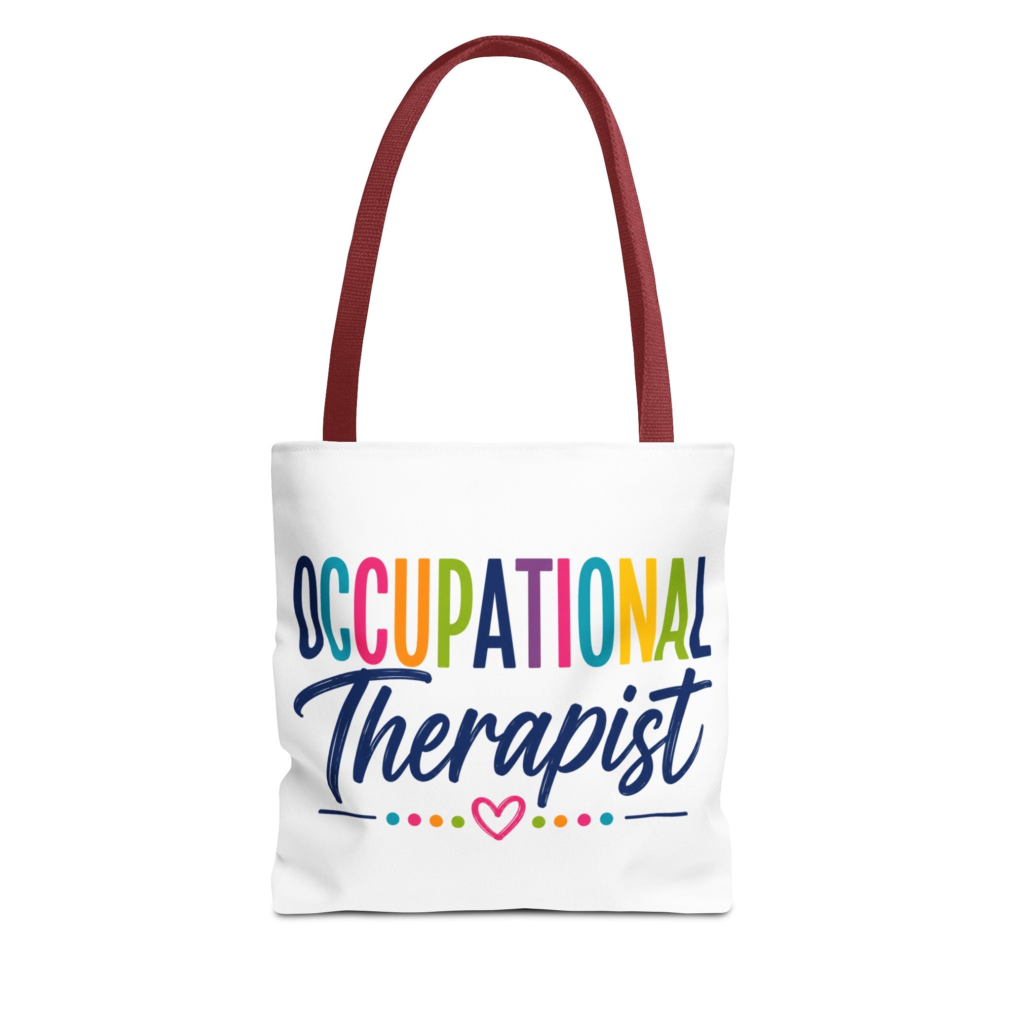 Occupational Therapist Tote Bag | Rainbow Script Healthcare Professional