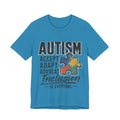 Autism Acceptance Shirt Inclusion Advocate T Shirt Puzzle Piece Tee Neurodiversity Awareness Special Needs Support Unisex Gift