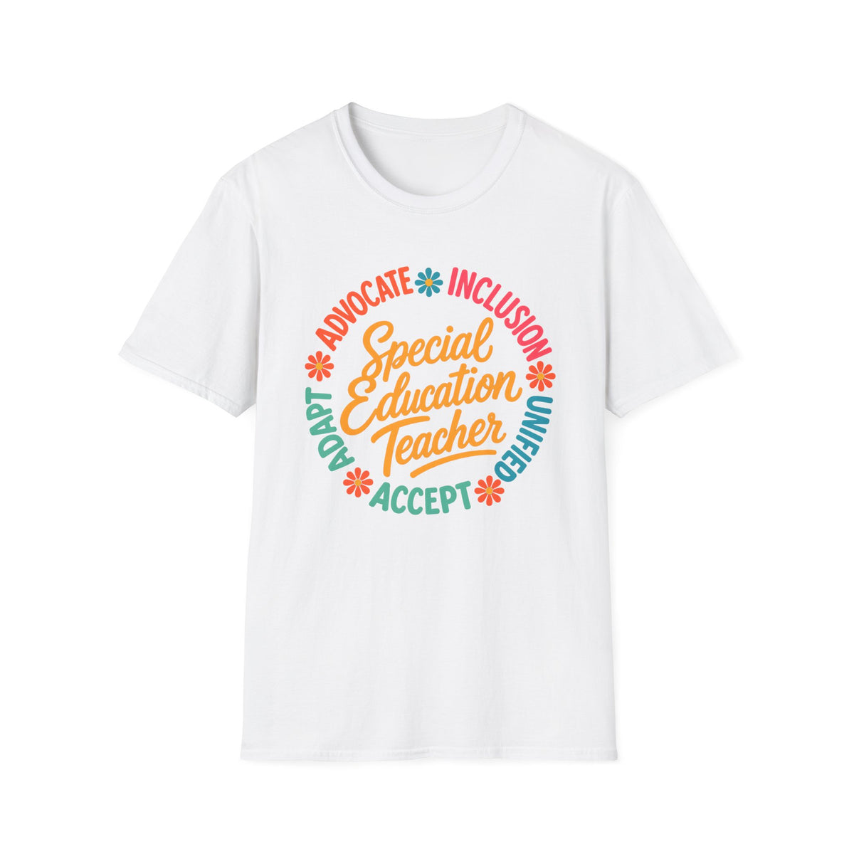 Special Education Teacher Shirt Advocate Inclusion Acceptance T Shirt  Teacher Gift Autism Awareness Inclusive Classroom Tee