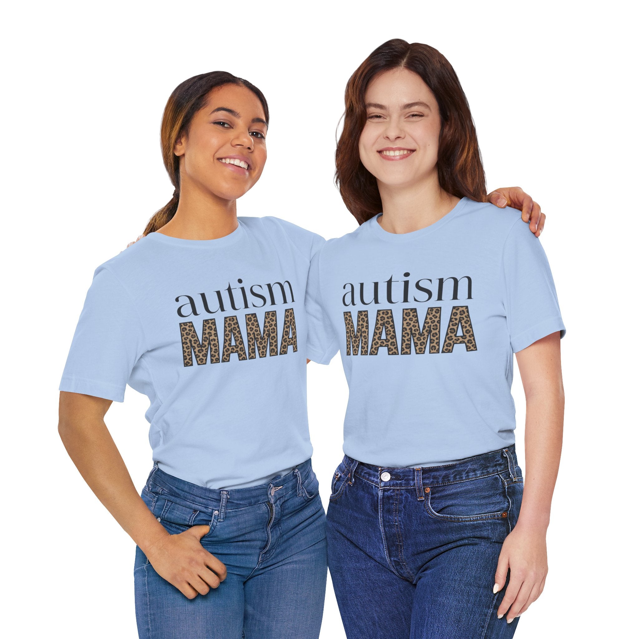 Autism MAMA Leopard Print Tee | Autism Awareness Shirt