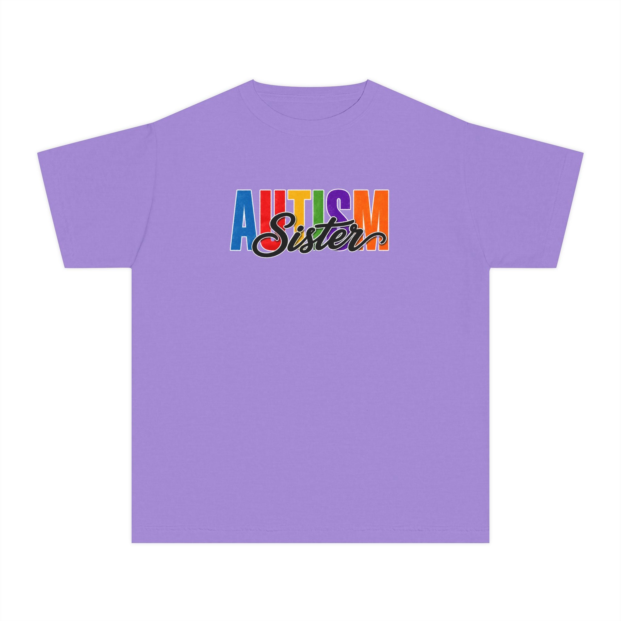 Autism Sister Youth Shirt Kids Autism Sister T Shirt Proud Autism Sibling Tee Autism Awareness Autism Acceptance Gift for Girls