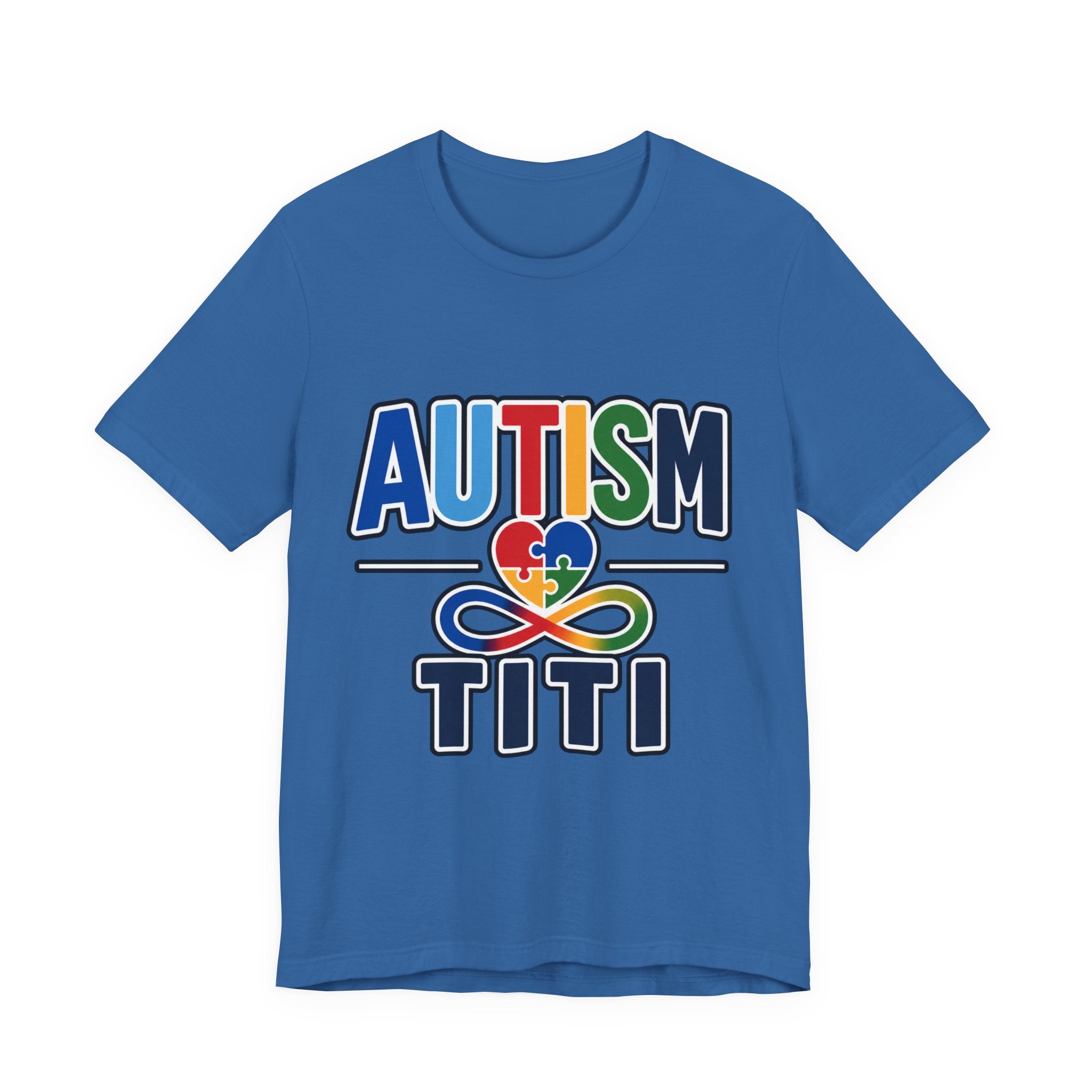 Autism Titi Shirt | Proud Autism Aunt T-Shirt | Spanish Tía Puzzle Heart Infinity Design | Autism Awareness & Acceptance Gift