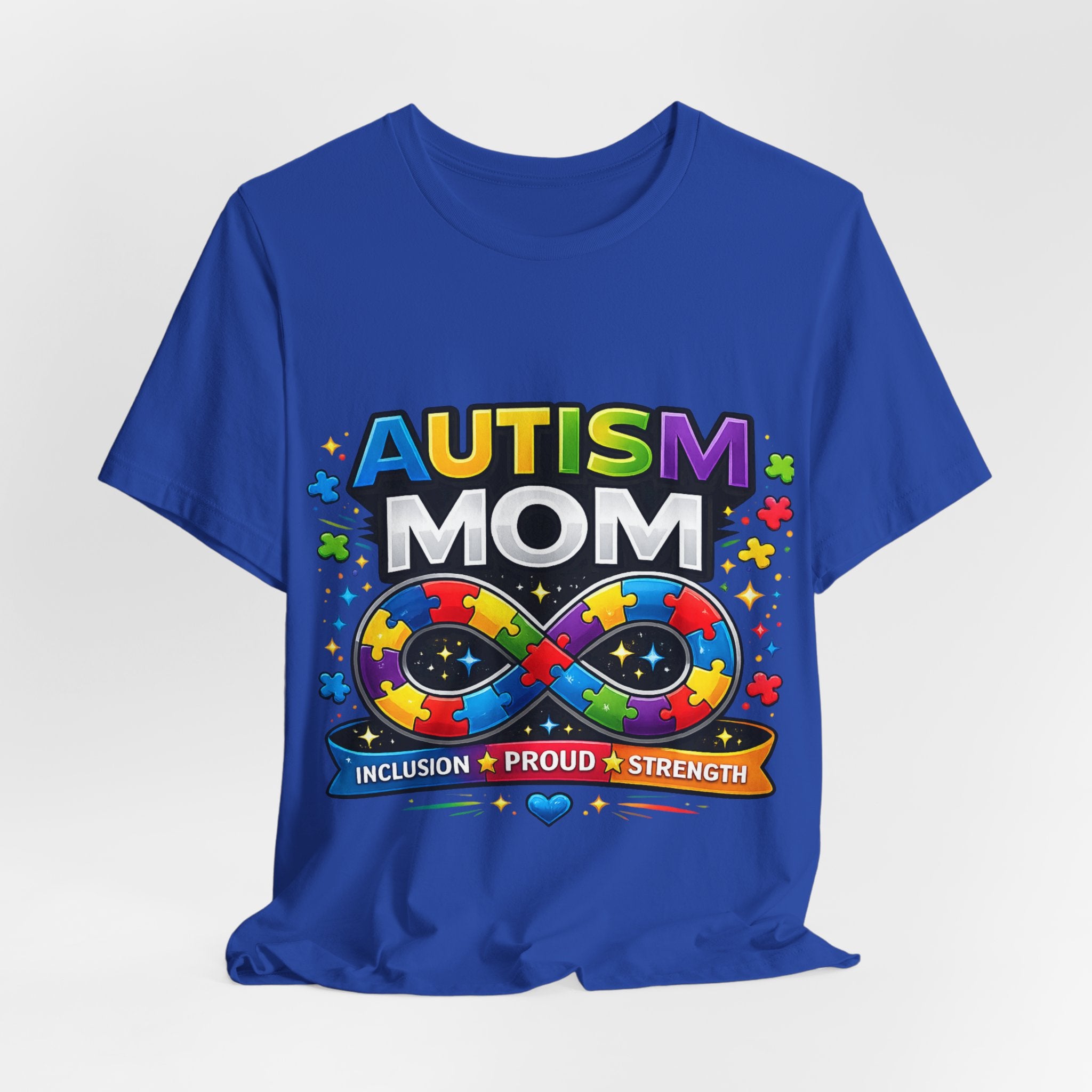 Autism Mom Shirt, Infinity Symbol T-Shirt, Proud Autism Mom Tee, Autism Acceptance Shirt, Inclusion Apparel, Family Support Shirt