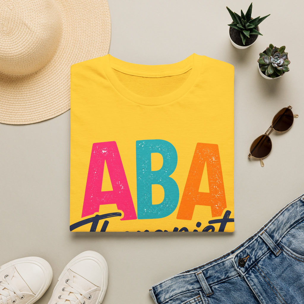 ABA Therapist Shirt  Behavior Technician Gift BCBA RBT Autism Therapist Tee Applied Behavior Analysis Shirt