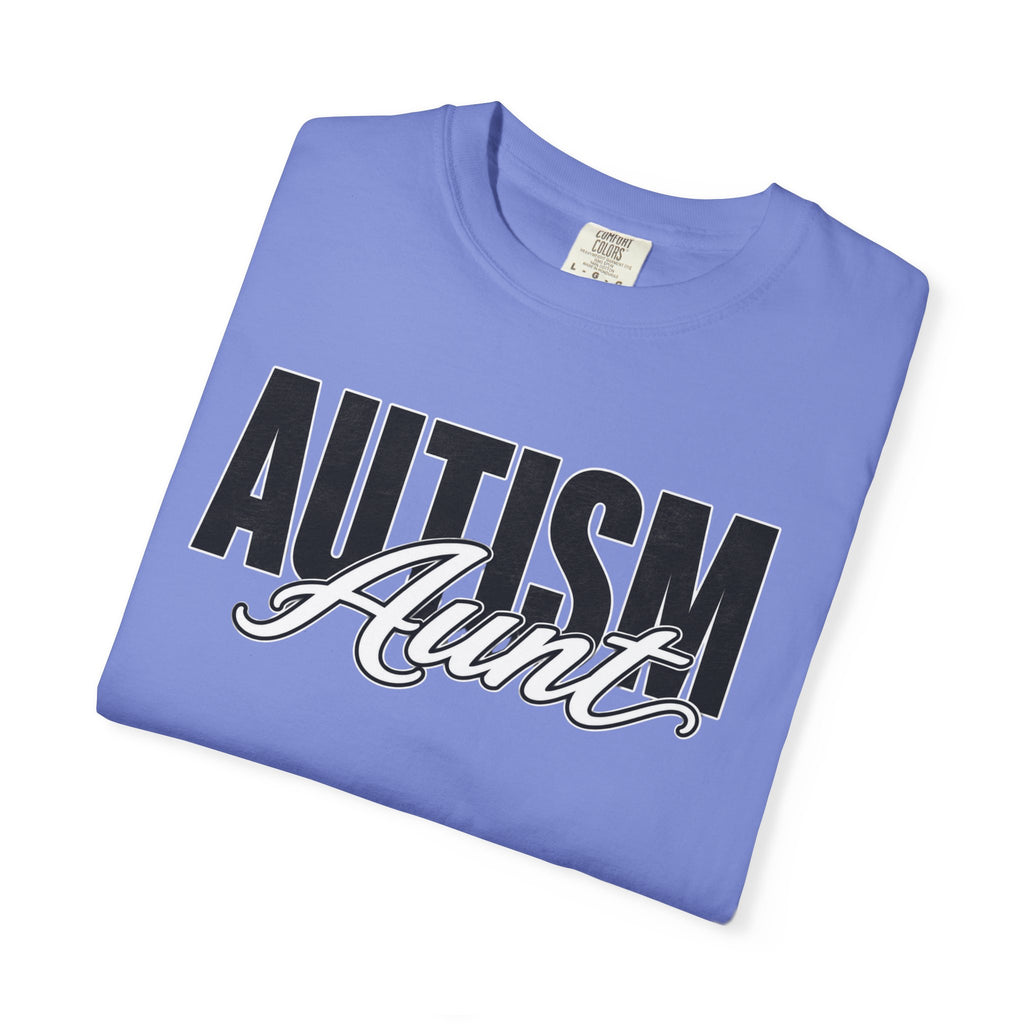 Autism Aunt Shirt Proud Autism Aunt T Shirt Autism Awareness Autism Acceptance Gift Puzzle Heart Special Needs Family Tee