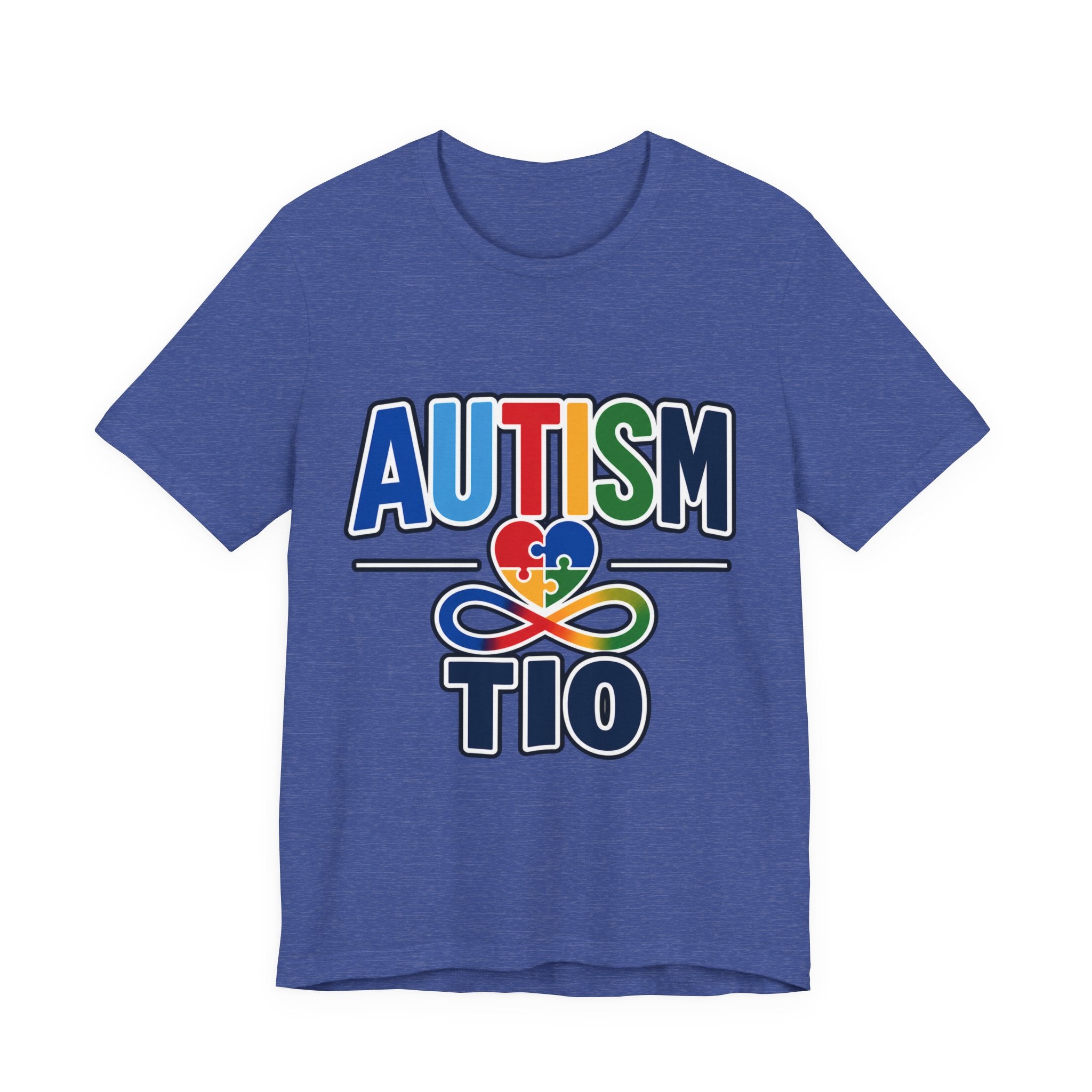 Autism Tio Shirt | Proud Autism Uncle T-Shirt | Spanish Tío Puzzle Heart Infinity Design | Autism Awareness & Acceptance Gift