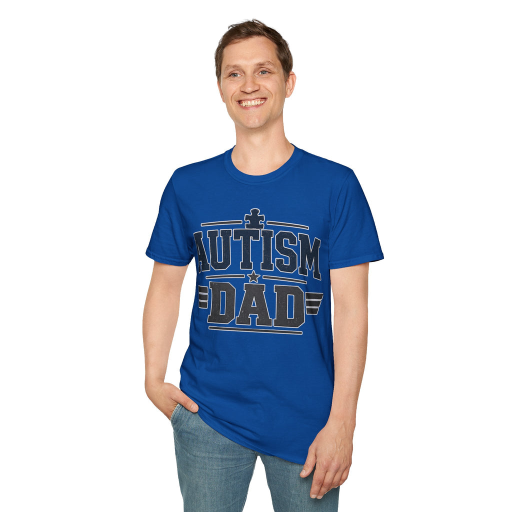 Autism Dad T-Shirt — Proud Autism Awareness Tee for Fathers