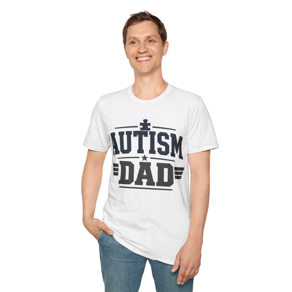 Autism Dad T-Shirt — Proud Autism Awareness Tee for Fathers
