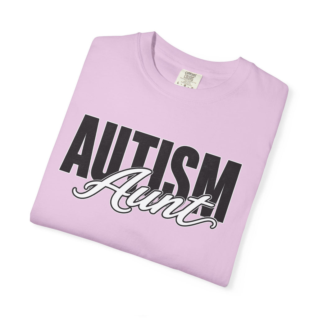 Autism Aunt Shirt Proud Autism Aunt T Shirt Autism Awareness Autism Acceptance Gift Puzzle Heart Special Needs Family Tee