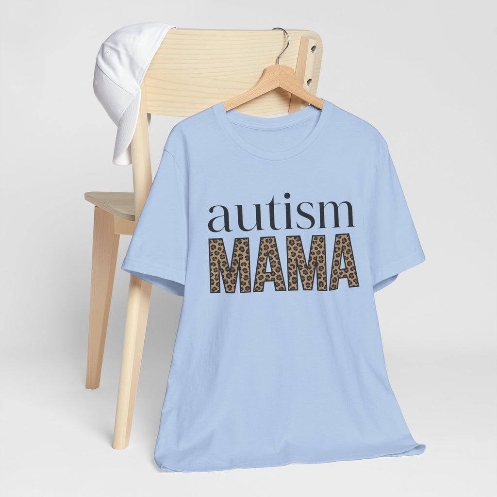 Autism MAMA Leopard Print Tee | Autism Awareness Shirt