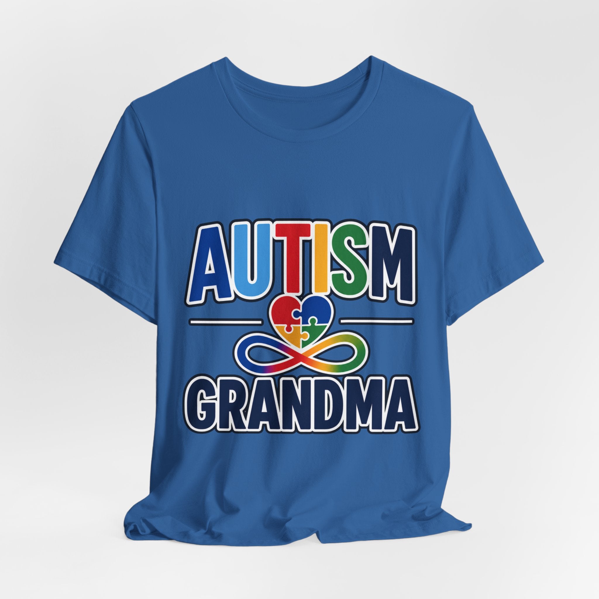 Autism Grandma Shirt | Puzzle Heart Infinity T-Shirt | Proud Autism Grandma Tee | Autism Awareness & Acceptance Gift
