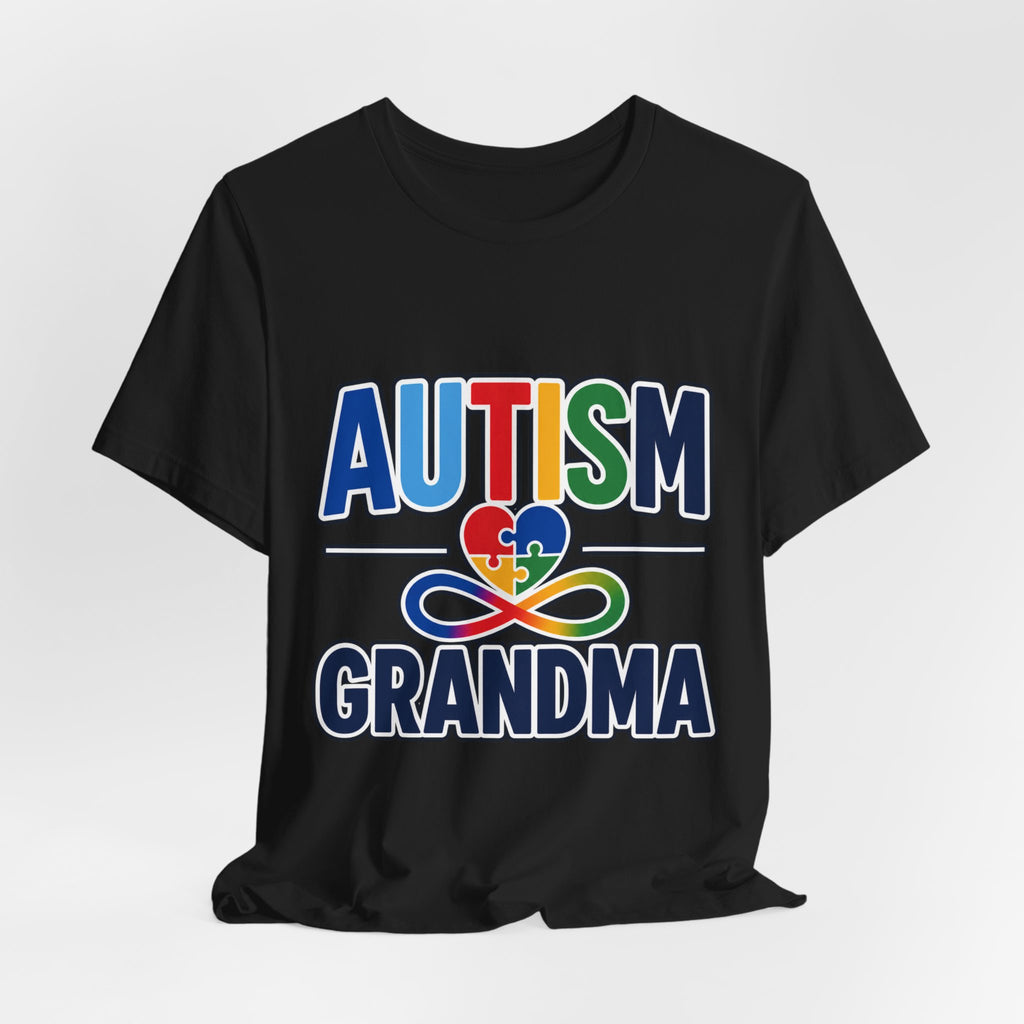 Autism Grandma Shirt | Puzzle Heart Infinity T-Shirt | Proud Autism Grandma Tee | Autism Awareness & Acceptance Gift