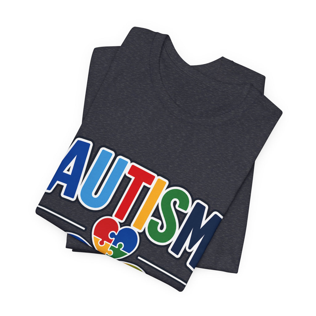Autism Abuela Shirt | Spanish Autism Grandma T-Shirt | Puzzle Heart Infinity Design | Autism Awareness & Acceptance Gift