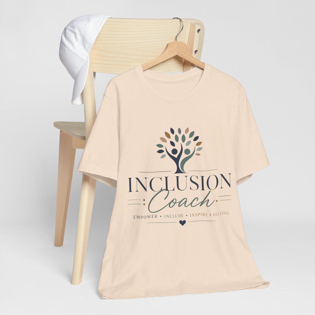 Inclusion Coach T-Shirt | Tree Logo, Empower Inclusivity, Diversity