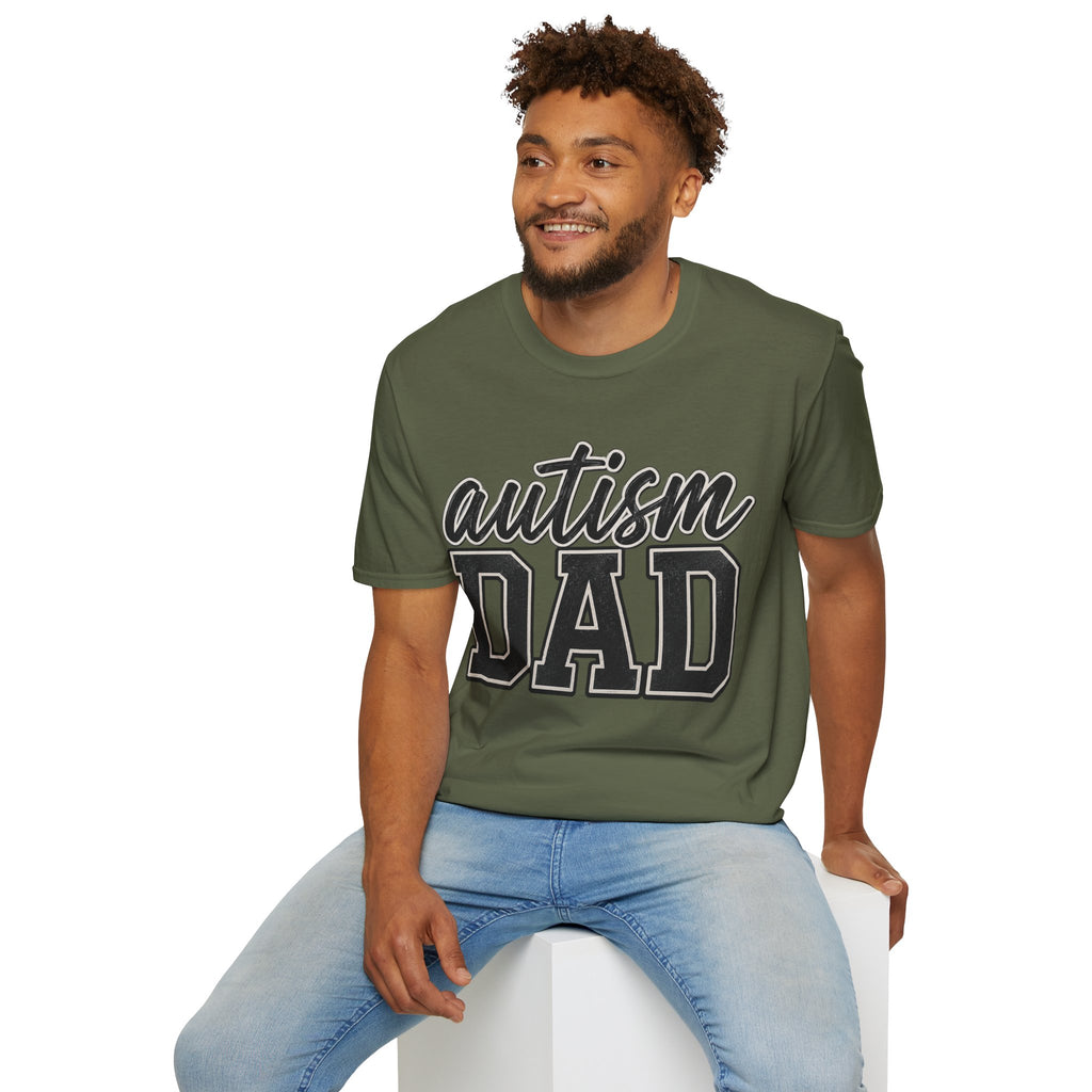 Autism Dad T-Shirt | Awareness Script and Special Needs