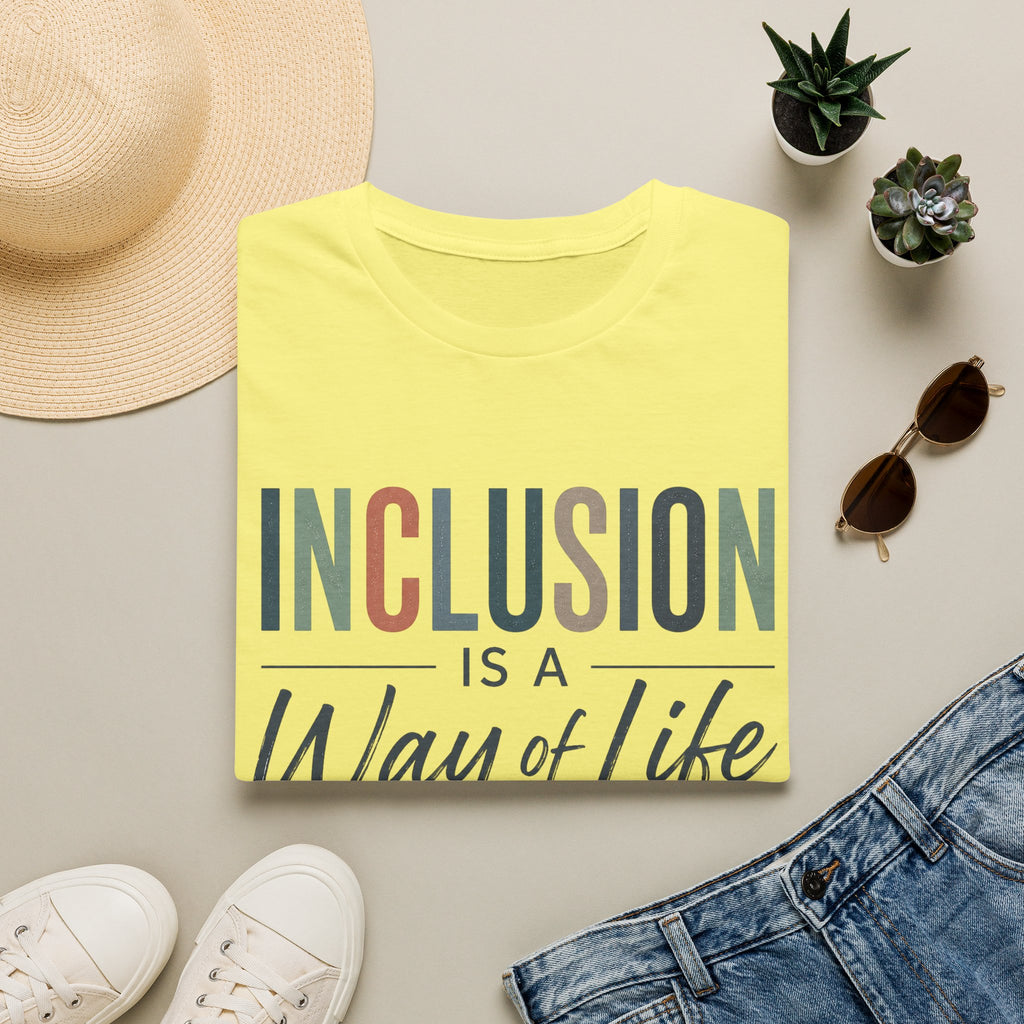Inclusion Is A Way Of Life Shirt Inclusion Matters T Shirt Inclusive Education Tee Special Education Teacher Gift Diversity Acceptance Shirt