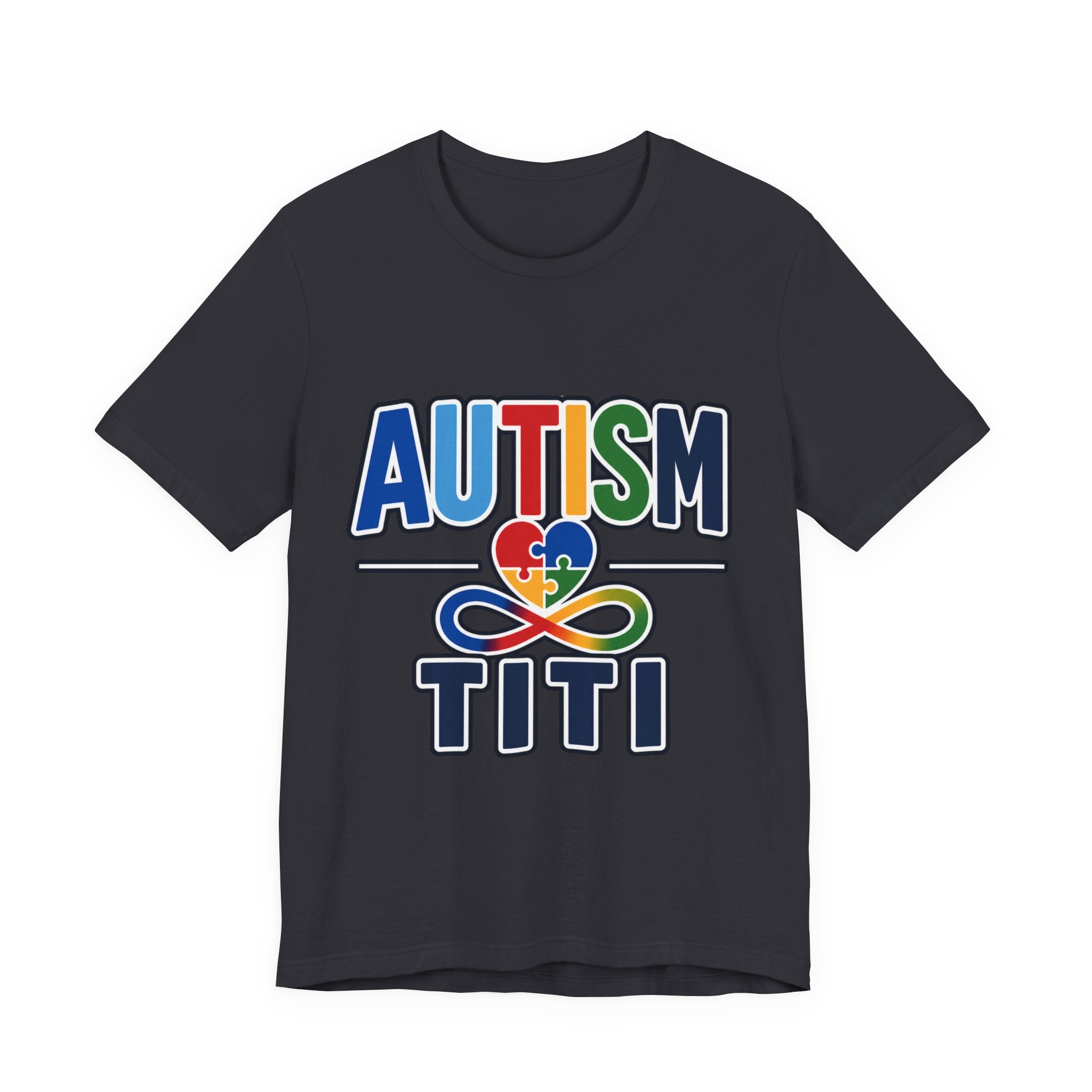 Autism Titi Shirt | Proud Autism Aunt T-Shirt | Spanish Tía Puzzle Heart Infinity Design | Autism Awareness & Acceptance Gift