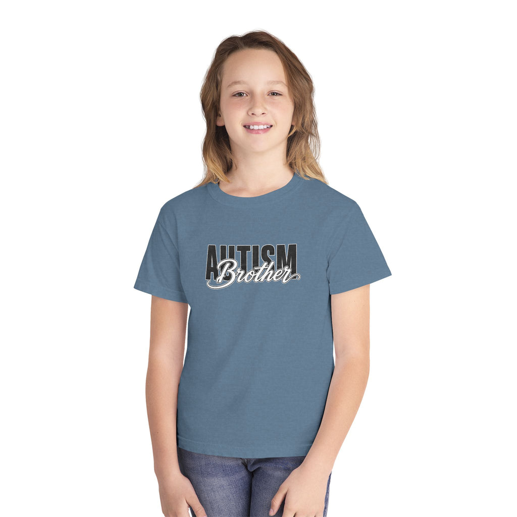 Autism Brother Youth Shirt Kids Autism Brother T Shirt Proud Autism Sibling Tee Autism Awareness Autism Acceptance Gift for Boys