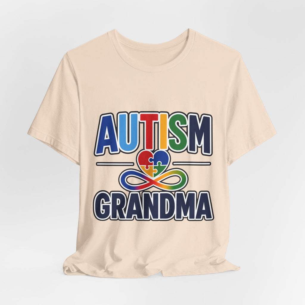 Autism Grandma Shirt | Puzzle Heart Infinity T-Shirt | Proud Autism Grandma Tee | Autism Awareness & Acceptance Gift
