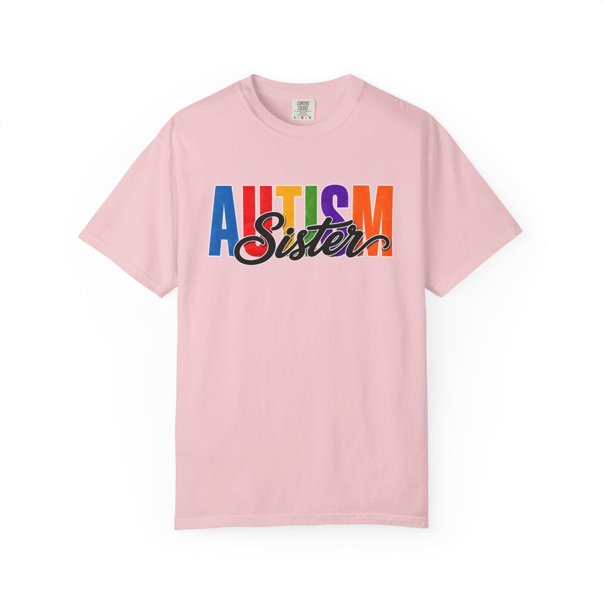 Autism Sister Shirt Proud Autism Sister T Shirt Autism Awareness Autism Acceptance Gift Puzzle Heart Special Needs Sibling Tee