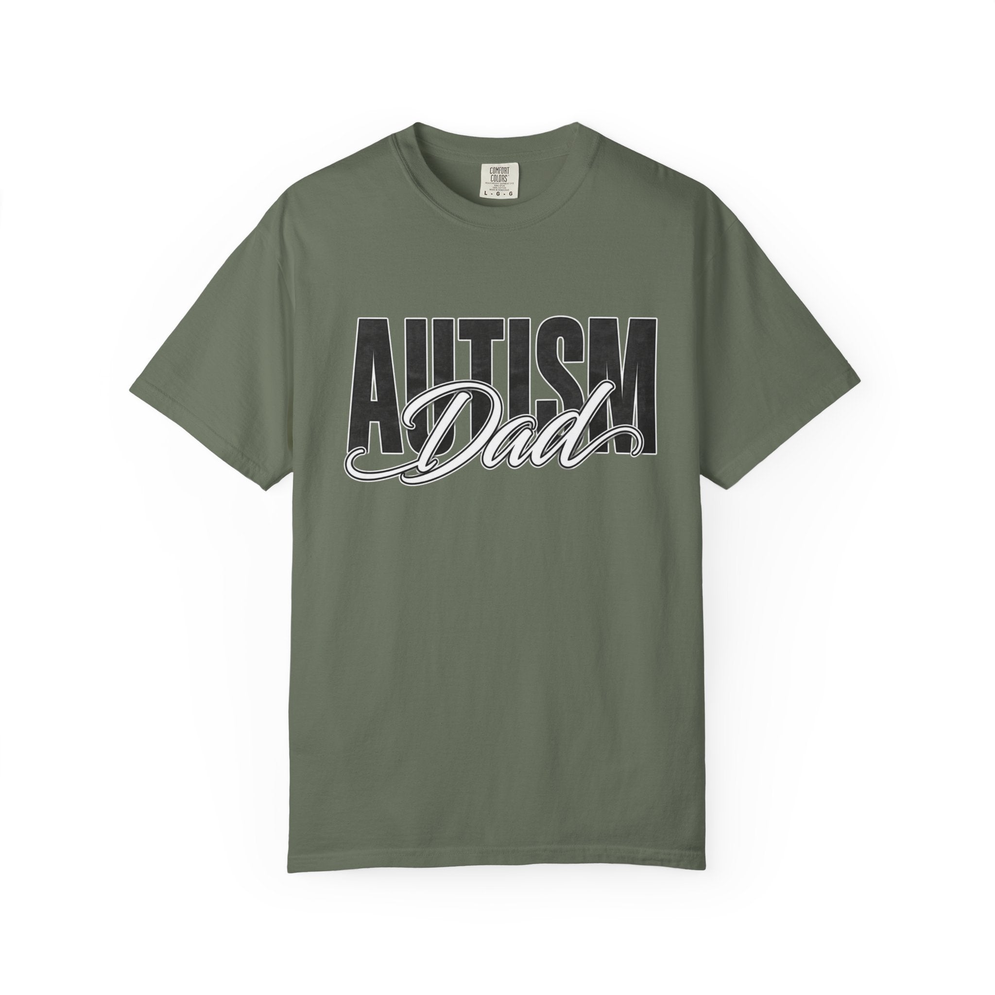 Autism Dad Shirt Autism Dad T Shirt Proud Autism Father Rainbow Block Letter Tee Autism Awareness Autism Acceptance Gift for Dad
