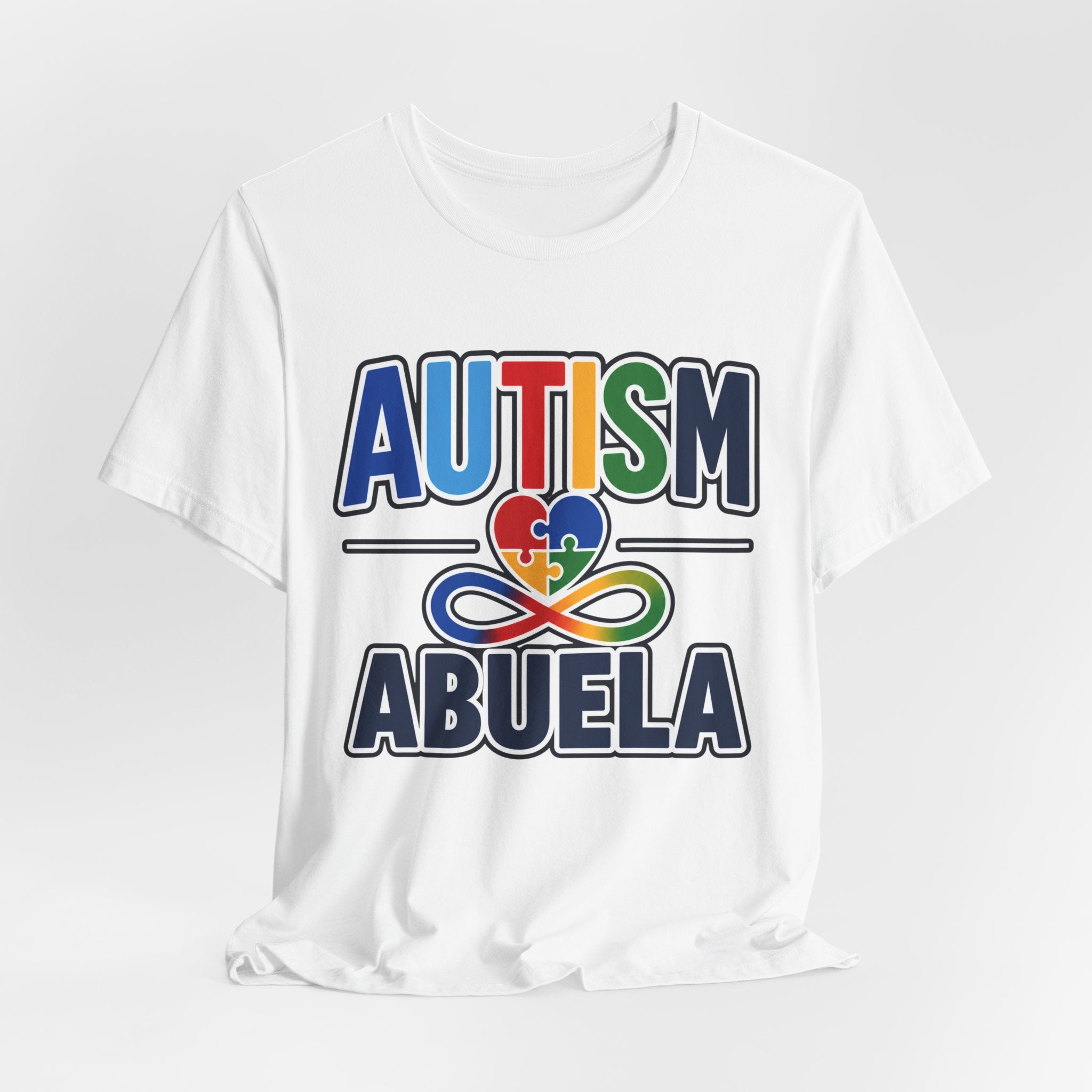 Autism Abuela Shirt Autism Grandma T Shirt Spanish Grandma Gift Puzzle Heart Autism Awareness Autism Acceptance Special Needs Family