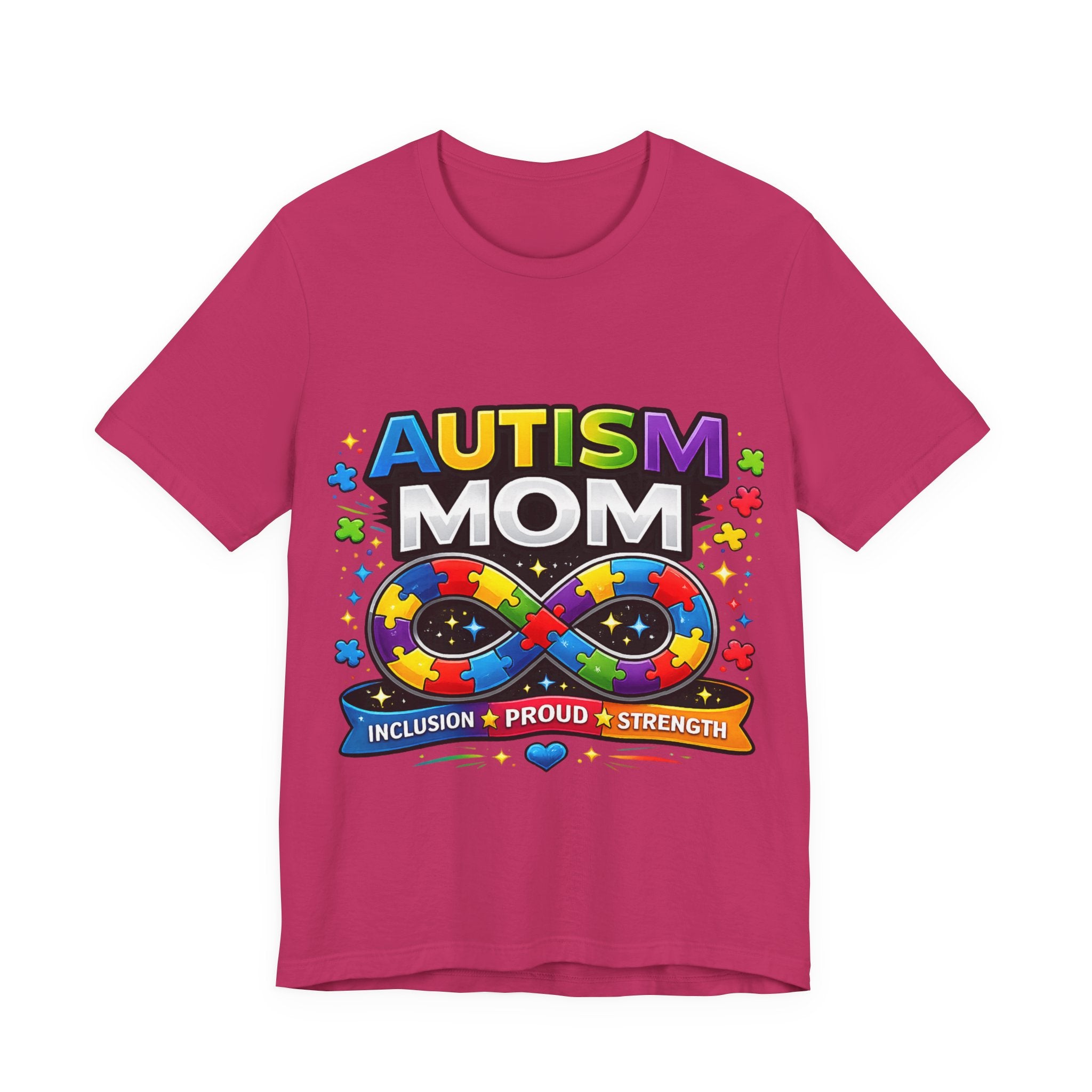 Autism Mom Shirt, Infinity Symbol T-Shirt, Proud Autism Mom Tee, Autism Acceptance Shirt, Inclusion Apparel, Family Support Shirt