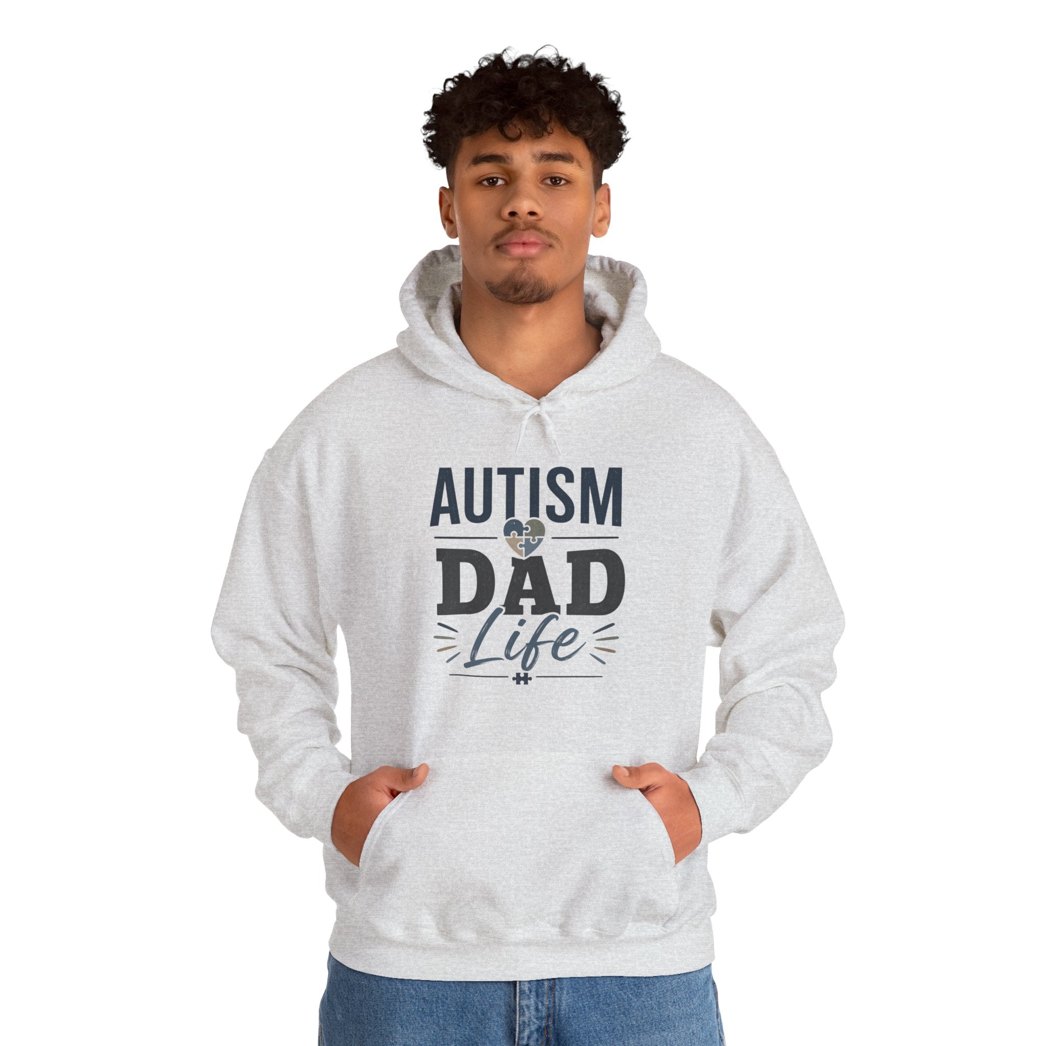 Autism Dad Life Hoodie | Autism Awareness Dad Sweatshirt