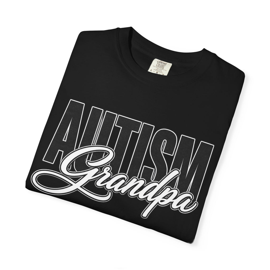 Autism Grandpa Shirt Proud Autism Grandpa T Shirt Autism Awareness Autism Acceptance Gift Puzzle Heart Special Needs Grandpa Tee