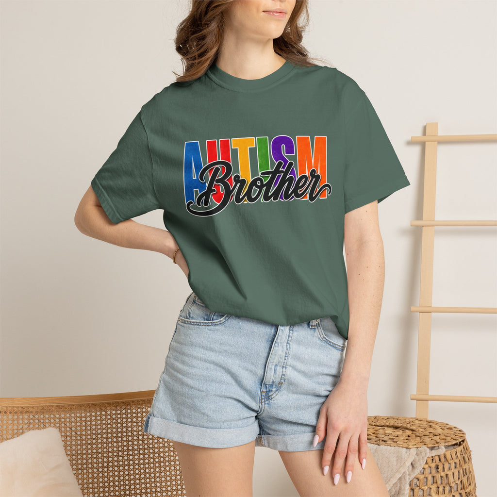 Autism Brother Shirt Proud Autism Brother T Shirt Autism Awareness Autism Acceptance Gift Puzzle Heart Special Needs Sibling Tee