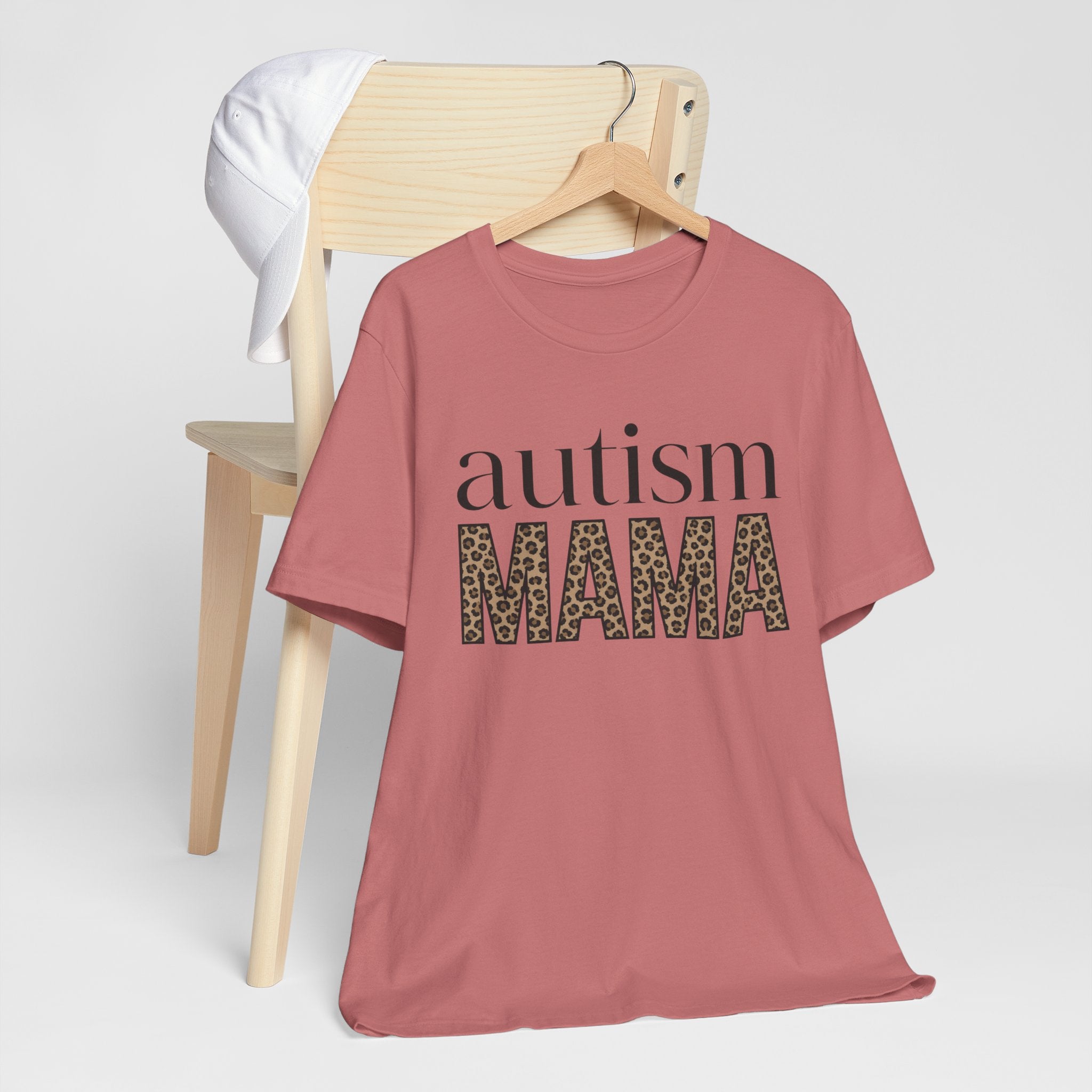 Autism MAMA Leopard Print Tee | Autism Awareness Shirt