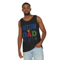 Autism Dad Life Tank Top | Awareness Puzzle Heart, Father Support
