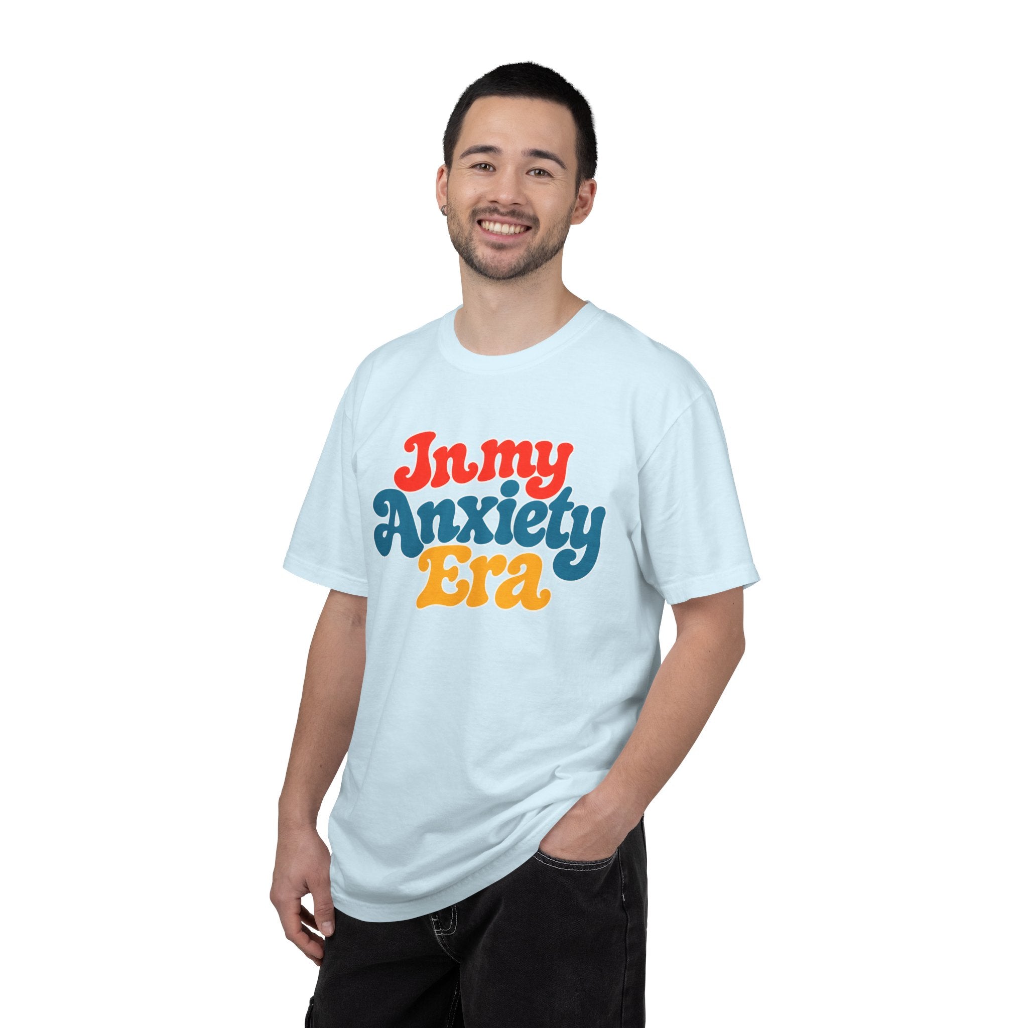 I Am In My Anxiety Era Shirt Anxiety Awareness T Shirt Mental Health Tee Cute Pastel Graphic Shirt Self Care Gift Unisex Apparel